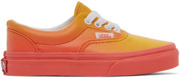 Vans Kids Orange & Pink Era Little Kids Sneakers (VN000YMAEIY)