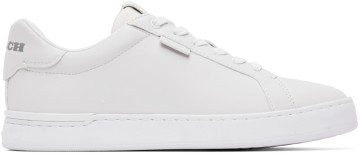 Coach 1941 White Lowline Low-Top Sneakers (C8874 OPI)