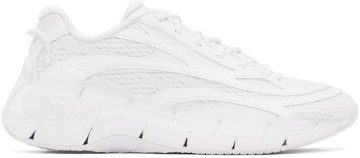 Reebok Classics White Zig Kinetica 2.5 Sneakers (GX0131)