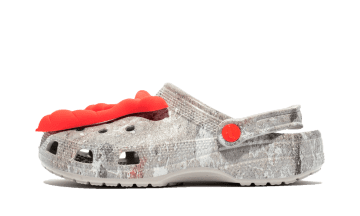 Crocs Classic Clog Staple Sidewalk Luxe Grey / Red (207917-90H)