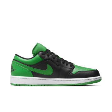Jordan 1 Low Lucky Green Black / Black / Lucky Green / White (553558-065)