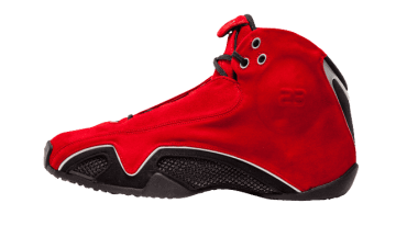 Jordan 21 OG Red Suede Varsity Red / Metallic Silver-black (313495-602)