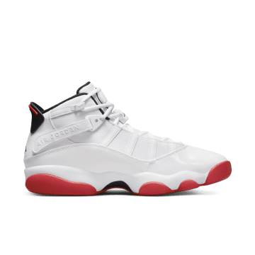 Jordan 6 Rings White / Black / University Red (322992-160)