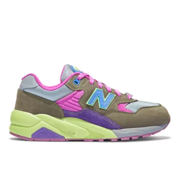 New Balance 580 Stray Rats Khaki Purple Khaki / Grey / Purple-green (MT580ST2)