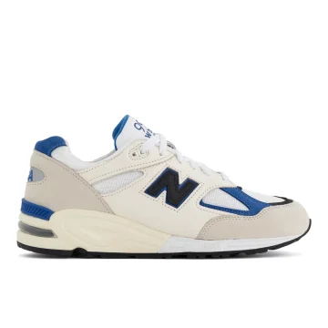 New Balance 990v2 MiUSA White Blue White / Blue (M990WB2)