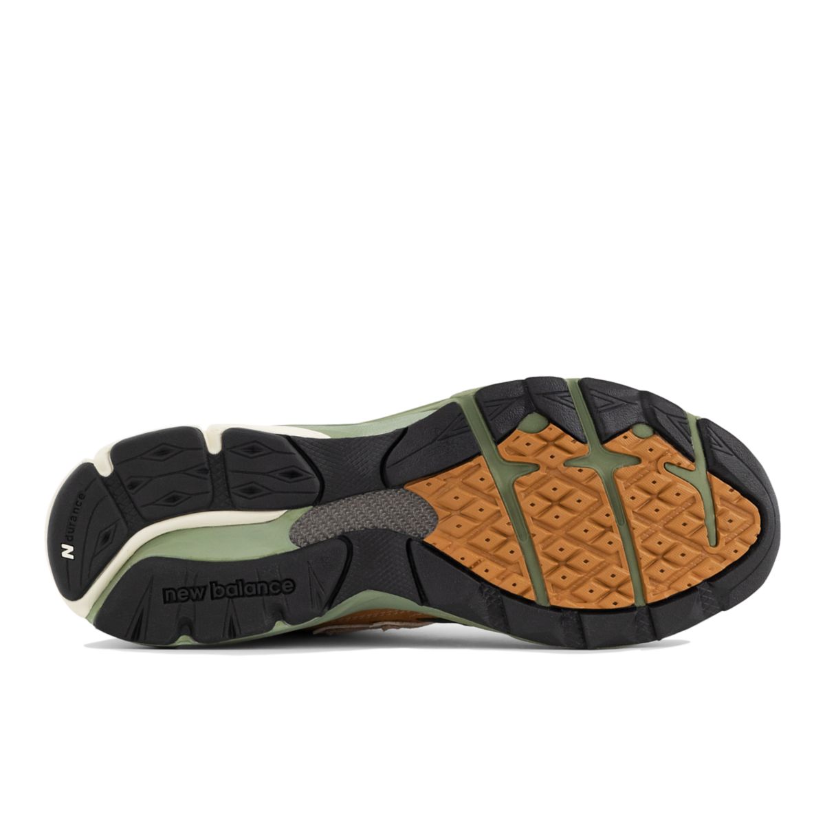 New Balance 990v3 MiUSA Tan Green Tan / Green (M990WG3)