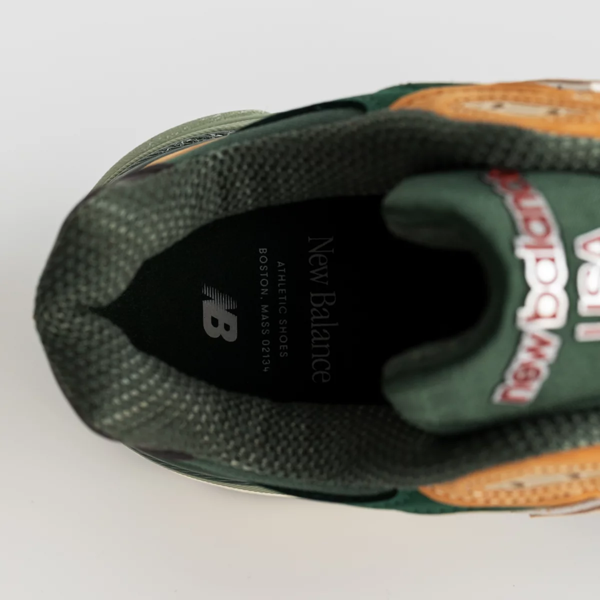 New Balance 990v3 MiUSA Tan Green Tan / Green (M990WG3)