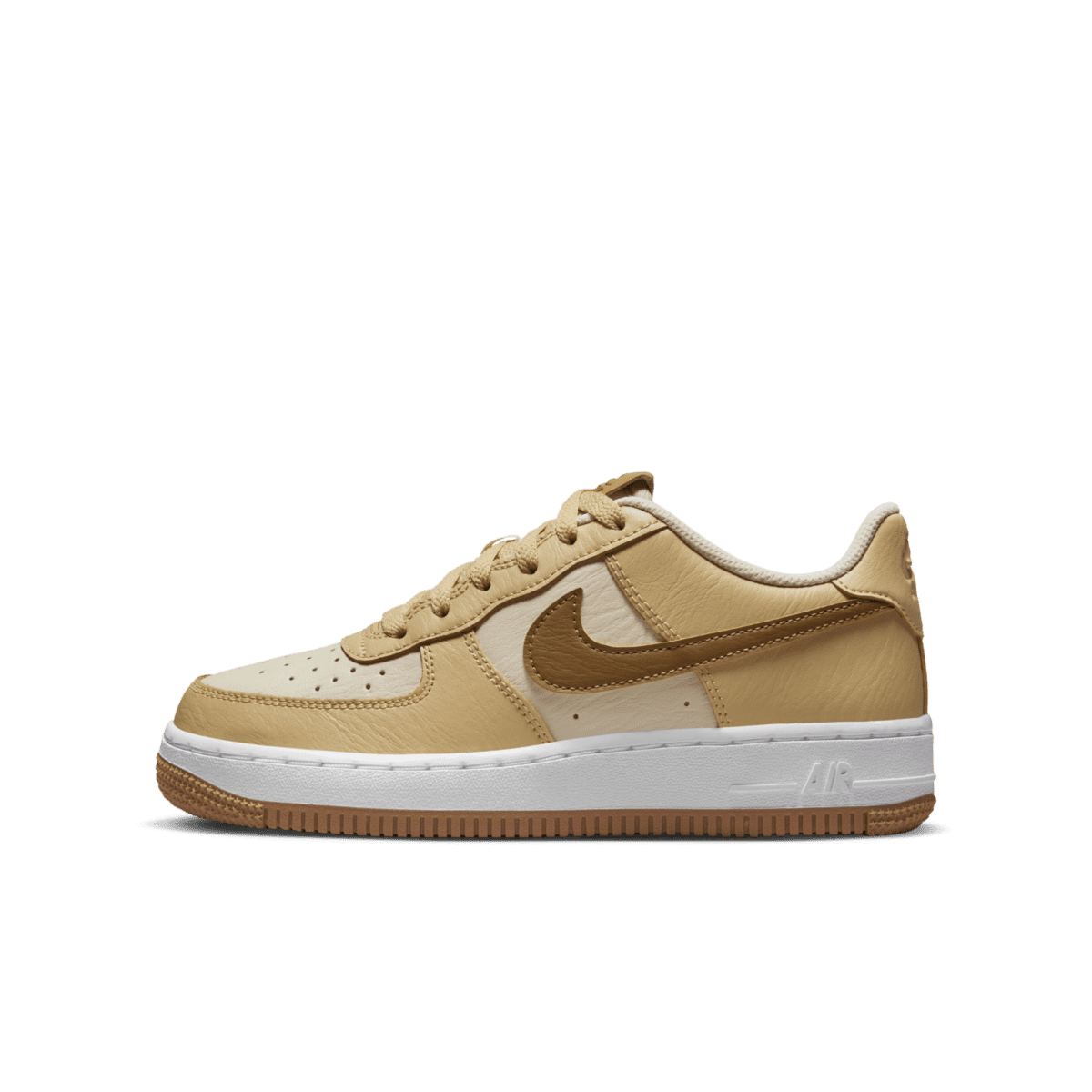Nike Air Force 1 Low ’07 LV8 Pearl White Sesame (GS) Pearl White / Ale Brown / Sesame / White