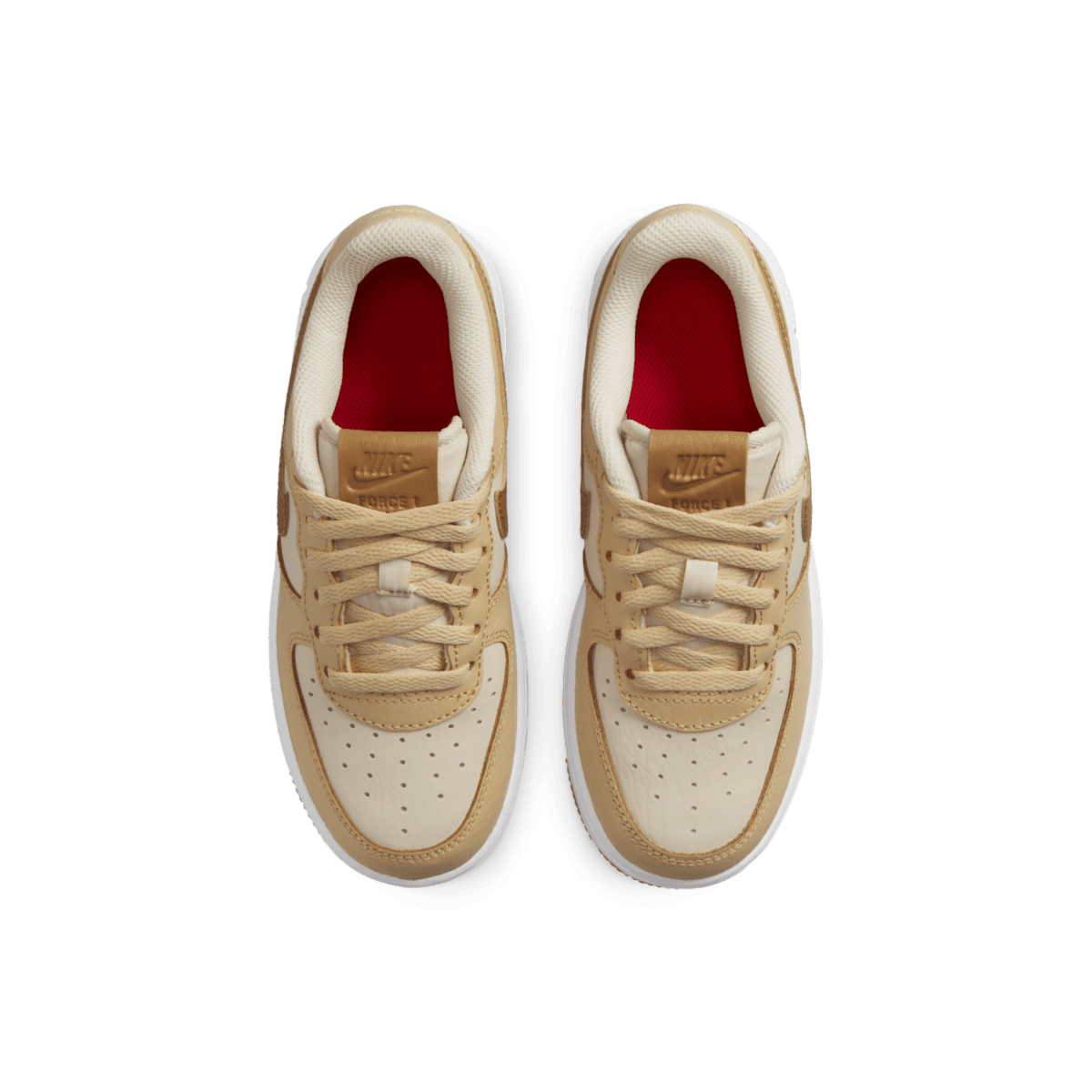 Nike Air Force 1 Low ’07 LV8 Pearl White Sesame (PS) Pearl White / Ale Brown / Sesame / White