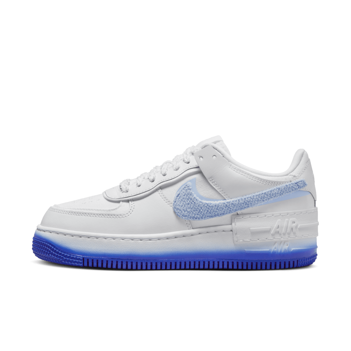 Nike Air Force 1 Low Shadow White / Blue Tint / Pink Spell / Racer Blue ...