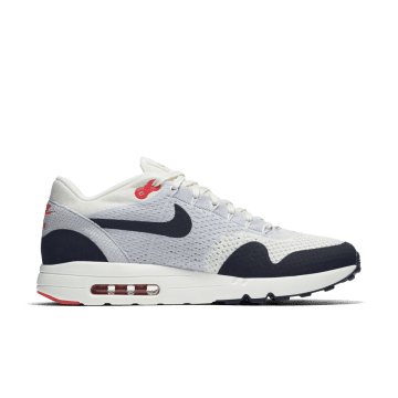 Nike Air Max 1 Ultra 2.0 Flyknit USA Sail / Obsidian-wolf Grey (875942-100)