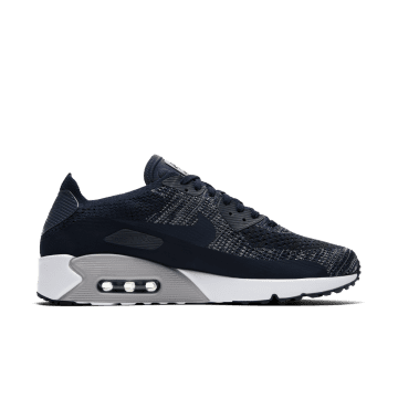 Nike Air Max 90 Ultra 2.0 Flyknit College Navy College Navy College Navy / College Navy (875943-401)