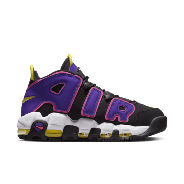 Nike Air More Uptempo 96 Black Court Purple Black / Multi Color-court Purple (DZ5187-001)