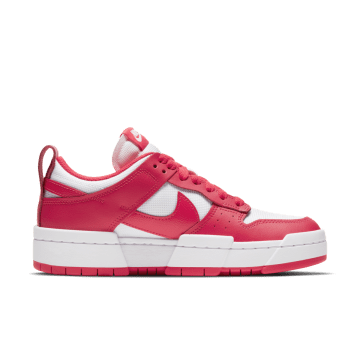 Nike Dunk Low Disrupt Siren Red (W) Siren Red / Siren Red-white (CK6654-601)