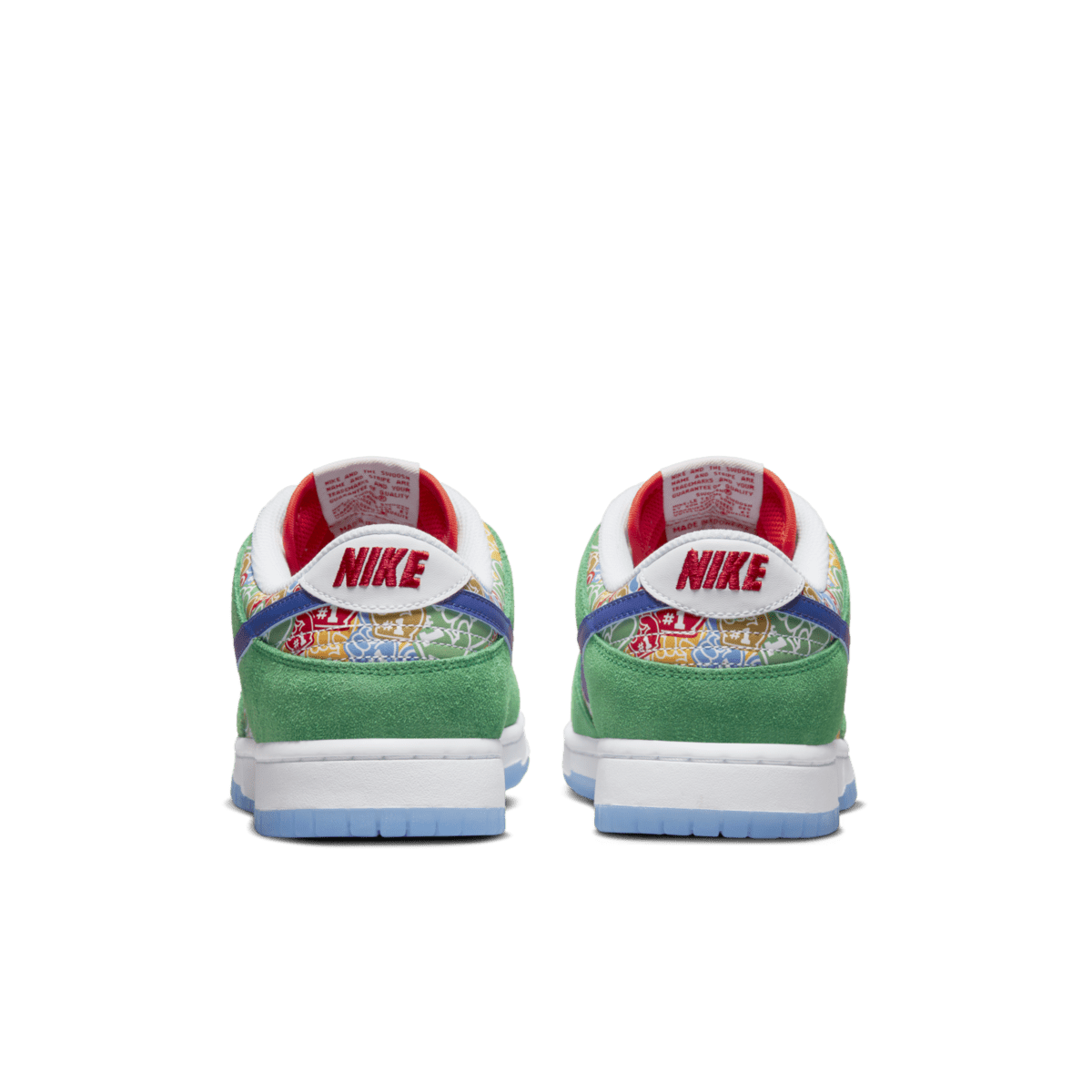 Nike Dunk Low Foam Finger Stadium Green / White / University Red / Old