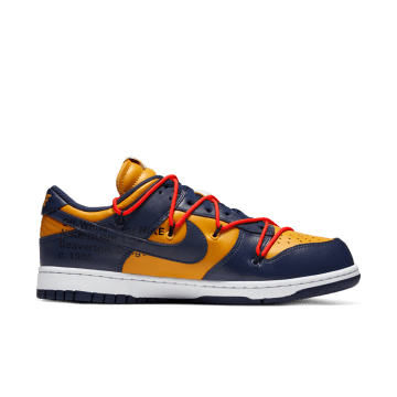 Nike Dunk Low Off-White University Gold Midnight Navy University Gold / Midnight Navy-white (CT0856-700)