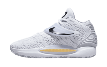 Nike KD 14 Wolf Grey White / Wolf Grey / Melon Tint / Black (CZ0170-100/CW3935-100)