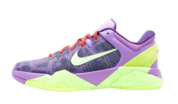 Nike Kobe 7 Christmas (GS) Violet Pop / Volt-ink-action Red (505399-500)