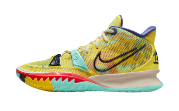 Nike Kyrie 7 1 World 1 People Yellow Yellow Strike / Green Abyss / Bright Crimson / Black (CQ9326-700/CQ9327-700)