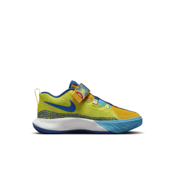 Nike Kyrie Flytrap 6 “Kaleidoscope” (PS) University Gold / Game Royal / Baltic Blue / Opti Yellow (DQ8093-700)