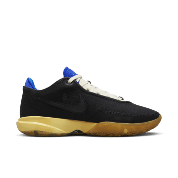 Nike LeBron 20 Uninterrupted Black / Hyper Royal / Topaz Gold / Coconut Milk (FN0942-001)