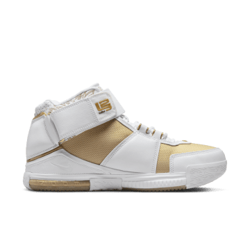 Nike LeBron II ‘Maccabi’ White / Gold (DJ4892-100)