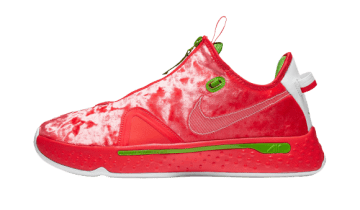 Nike PG 4 Christmas (2020) Red / White-green (CD5082-602/CD5079-602)