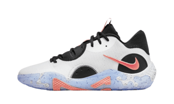 Nike PG 6 Fluoro White / Black-bright Crimson (DC1974-100/DH8447-100)