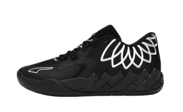 Puma LaMelo Ball MB.01 Lo Black White Puma Black / Puma White (376941-12)