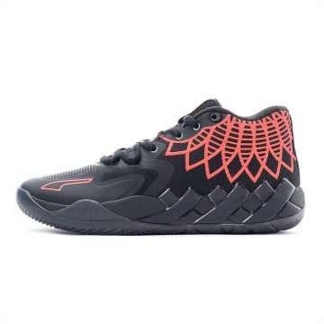 Puma LaMelo Ball MB.01 Black Red Blast (GS) Black / Red (376886-08)