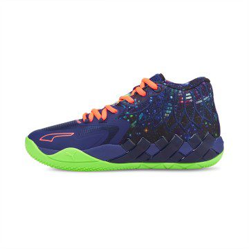 Puma LaMelo Ball MB.01 Galaxy (GS) Elektro Blue / Green Gecko (376887-07)