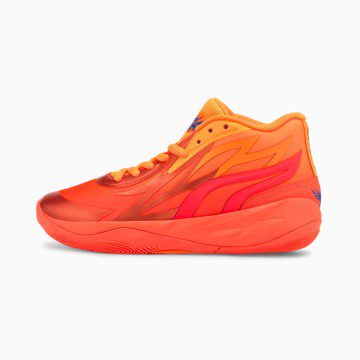 Puma LaMelo Ball MB.02 Supernova (GS) Fiery Coral / Ultra Orange (377403-01)