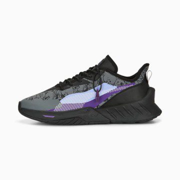 Puma Maco SL Final Fantasy XIV ‘Black’ Black / Grey / Purple (307602_01)