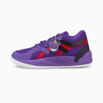 Puma TRC Blaze Court Pokémon Gengar Electric Purple / Fiery Red (377652-01)