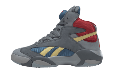 Reebok Shaq Attaq DC Man Of Steel Alloy / Brave Blue / Rich Magm (HQ4587)