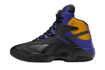 Reebok Shaq Attaq Los Angeles Lakers Core Black / Bold Purple / Collegiate Gold (GY7127)
