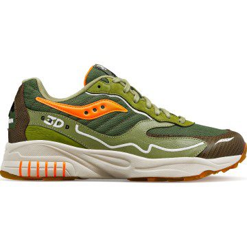 Saucony Grid 3D Hurricane Maybe Tomorrow ‘Green’ Green / Orange (S70682-1)
