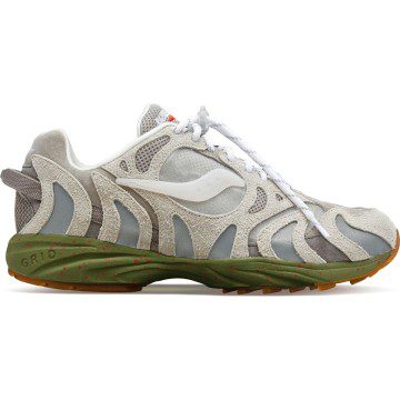Saucony Grid Azura 2000 Raised By Wolves Grey / White / Green (S70737-2)