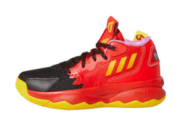 adidas Dame 8 Jack-Jack (GS) Red / Team Yellow / Impact Orange (GW9002)