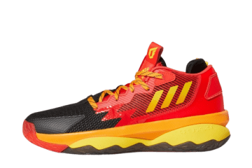 adidas Dame 8 Mr. Incredible Core Black / Team Yellow / Vivid Red (HR1562)