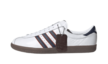 adidas Hochelaga SPZL Cloud White Collegiate Navy Cloud White / Collegiate Navy / Collegiate Orange (HQ4481)
