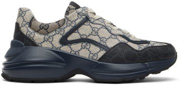 Gucci Beige Rhyton Sneakers (692909 UIQ20)