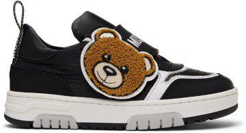 Moschino Kids Black Teddy Sneakers (71807)