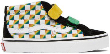 Vans Kids Multicolor Sk8-Mid Reissue V Little Kids Sneakers (VN0A38HHBLK)