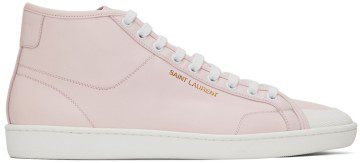 Saint Laurent Pink Court Classic SL/39 Sneakers (652773AAAIF)