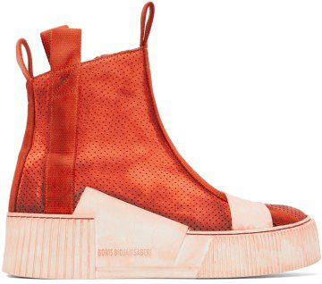 Boris Bidjan Saberi SSENSE Exclusive Red Bamba 3.1 Sneakers (SSNSx17)