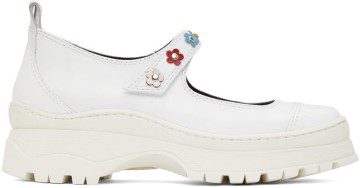 Nicole Saldaña SSENSE Exclusive White Nadia Sneakers (Nadia)
