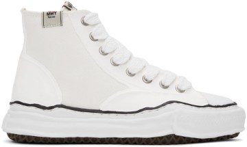 Miharayasuhiro White Peterson High-Top Sneakers (A08FW715)