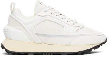 Balmain White Racer Sneakers (YM1VI305TSYH)