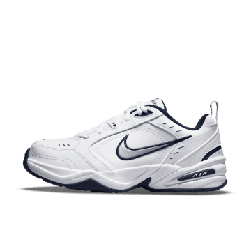 Nike Air Monarch IV Lifestyle- en sportschoen (extra breed) Wit (416355-102)